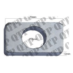 plaque fourche inferieure